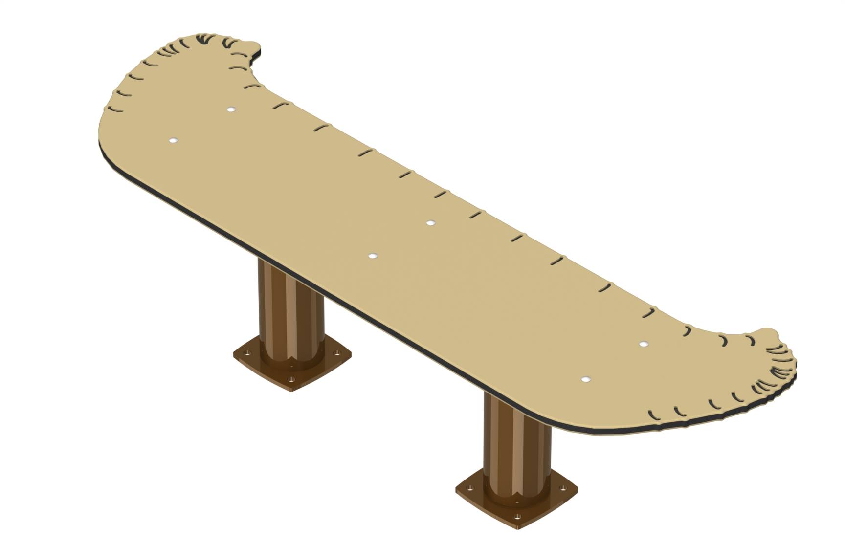 canoe-bench-3-pl-backless-2-central-legs-al-h-20000